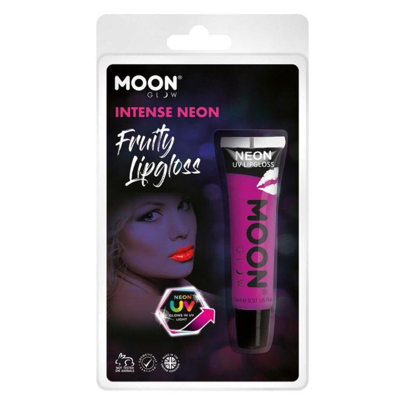 Moon Glow Intense Neon UV Fruity Lipgloss Purple Smiffys Moon Creations 21554