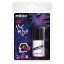 Moon Glow Intense Neon UV Nail Polish White Smiffys Moon Creations 21966