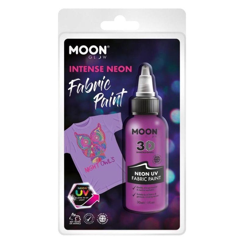 Moon Glow Neon UV Intense Fabric Paint Purple Smiffys Moon Creations 21555