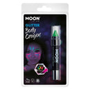 Moon Glow Neon UV Glitter Body Crayons Green Smiffys Moon Creations 21015