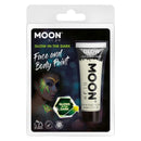 Moon Glow Glow in the Dark Face Paint Clear Smiffys Top Gun Maverick Licensed Fancy Dress 20788