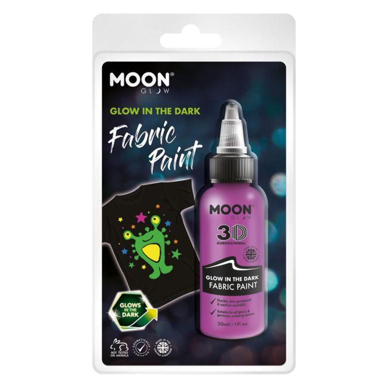 Moon Glow Glow in the Dark Fabric Paint Purple Smiffys Moon Creations 21557