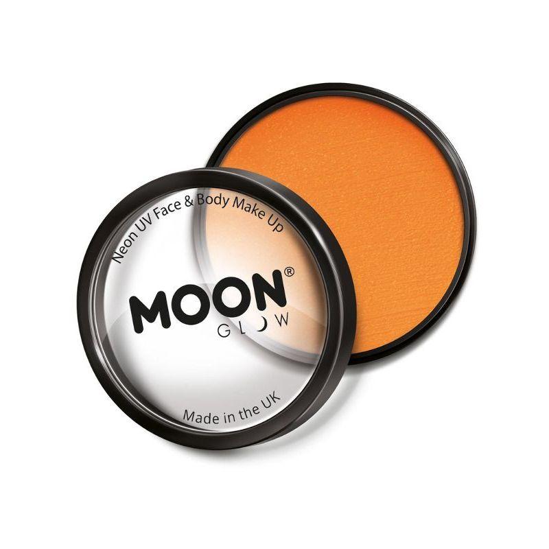 Moon Glow Pro Intense Neon UV Cake Pot Orange Smiffys Moon Creations 21320