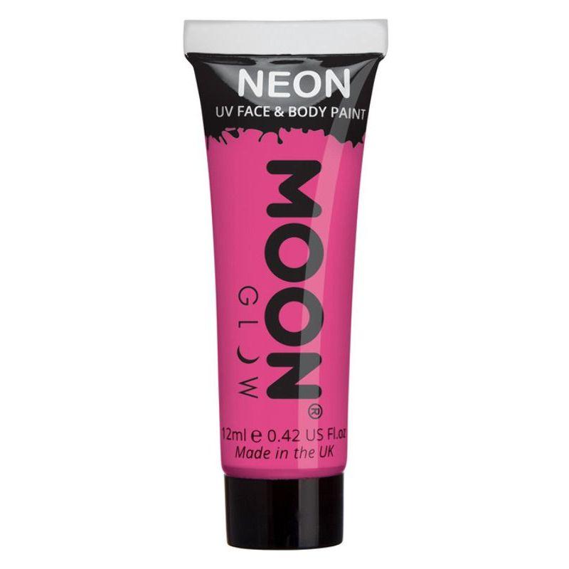 Moon Glow Intense Neon UV Face Paint Hot Pink Smiffys Moon Creations 21130