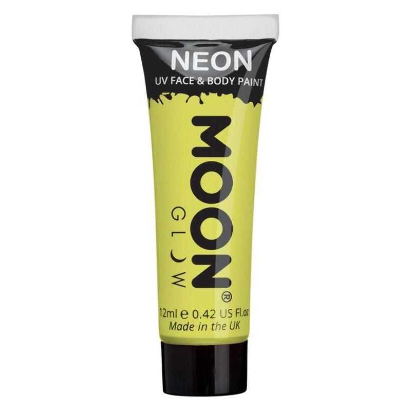 Moon Glow Pastel Neon UV Face Paint Yellow Smiffys Moon Creations 22054