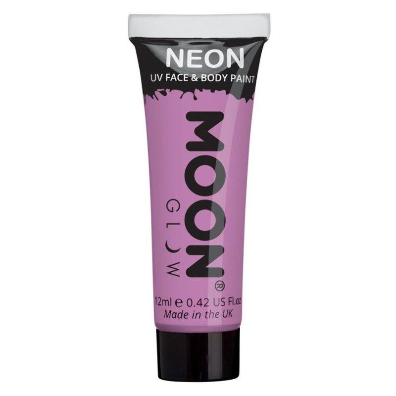 Moon Glow Pastel Neon UV Face Paint Lilac Smiffys Fever Accesories 21157