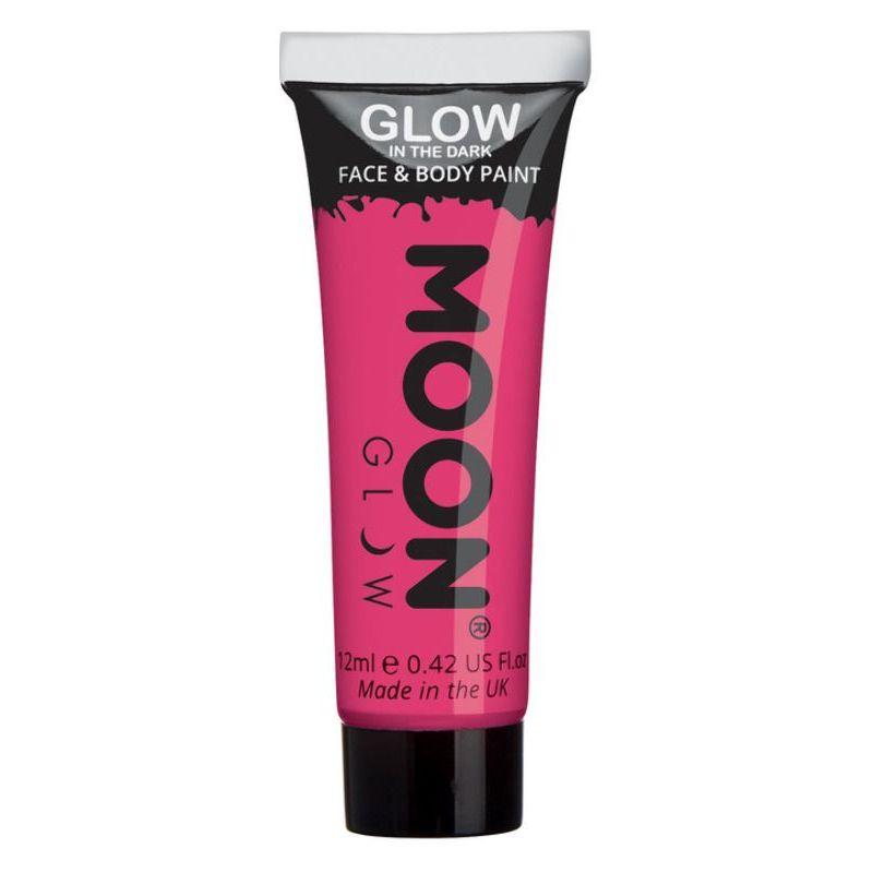 Moon Glow Glow in the Dark Face Paint Pink Smiffys Moon Creations 21443