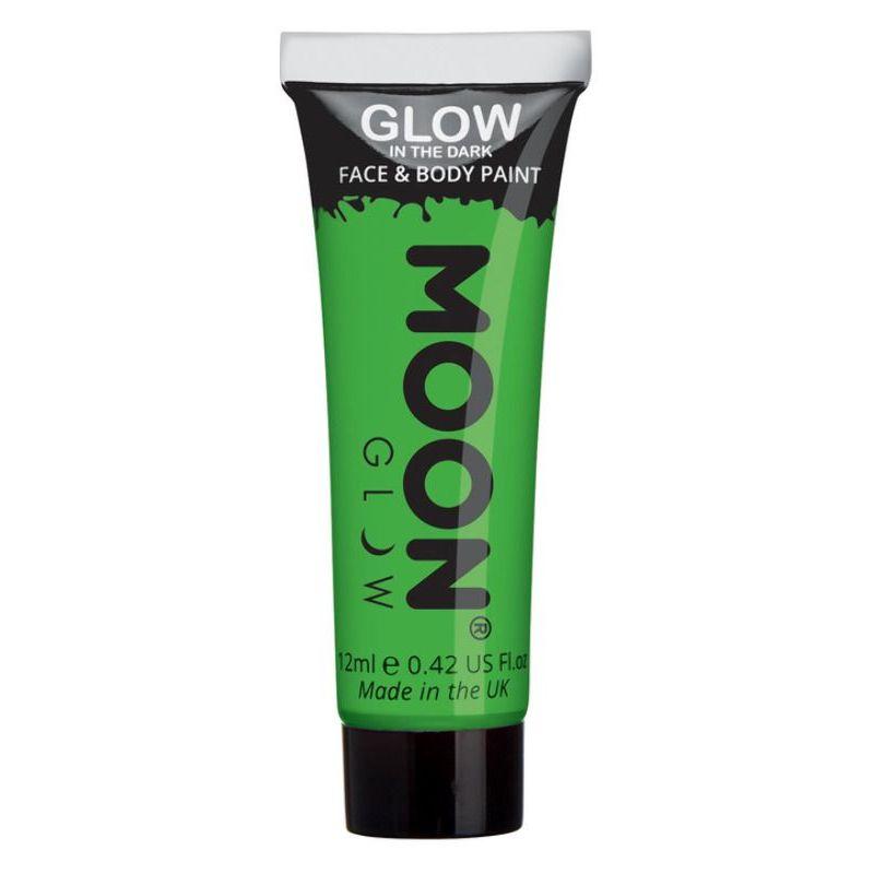 Moon Glow Glow in the Dark Face Paint Green Smiffys Moon Creations 21003