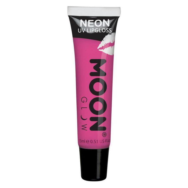 Moon Glow Intense Neon UV Fruity Lipgloss Pink Smiffys Moon Creations 21445
