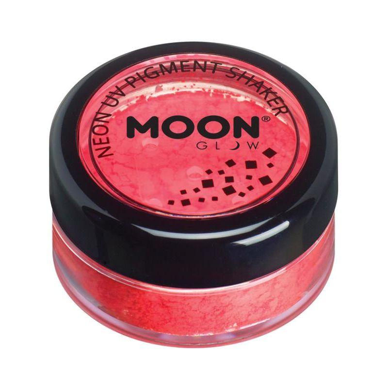 Moon Glow Intense Neon UV Pigment Shakers Red Smiffys Moon Creations 21676