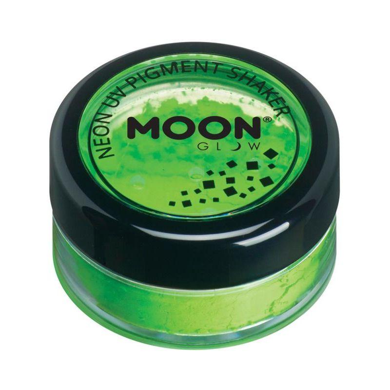 Moon Glow Intense Neon UV Pigment Shakers Green Smiffys Moon Creations 21070