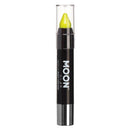 Moon Glow Intense Neon UV Body Crayons Yellow Smiffys Moon Creations 22063
