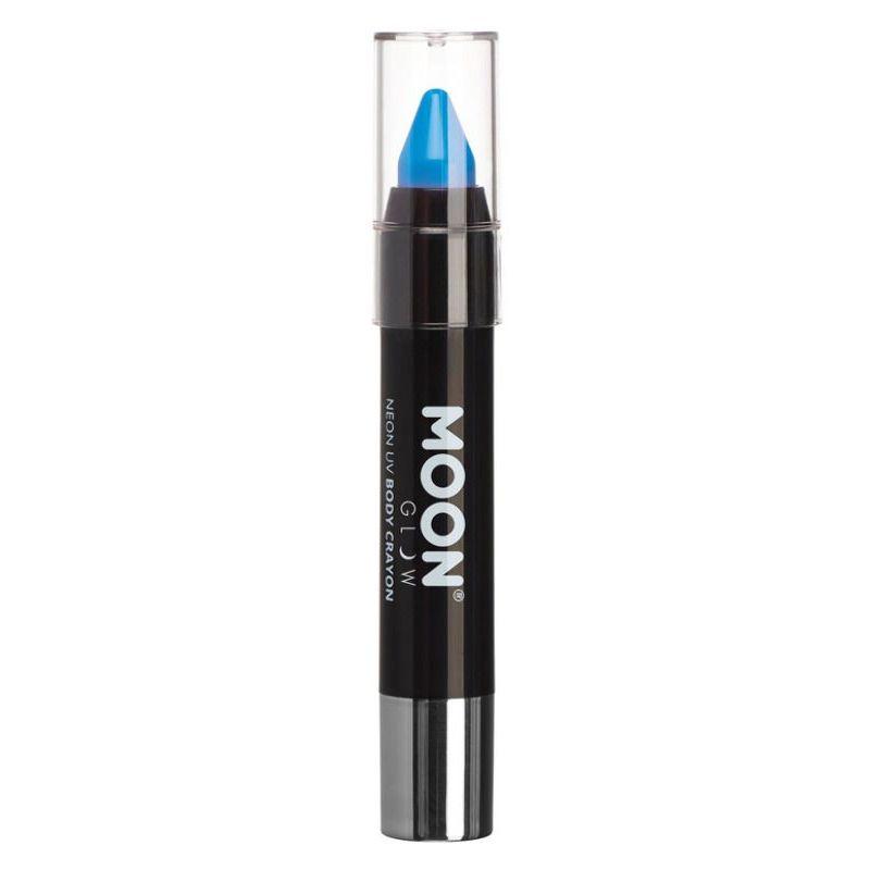 Moon Glow Pastel Neon UV Body Crayons Pastel Blue Smiffys moon glow 20688