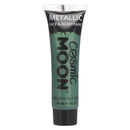 Cosmic Moon Metallic Face & Body paint Green Smiffys Moon Creations 21013