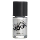Cosmic Moon Metallic Nail Polish Silver Smiffys Moon Creations 21820
