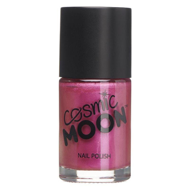 Cosmic Moon Metallic Nail Polish Pink Smiffys Moon Creations 21452