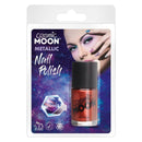 Cosmic Moon Metallic Nail Polish Red Smiffys Moon Creations 21683