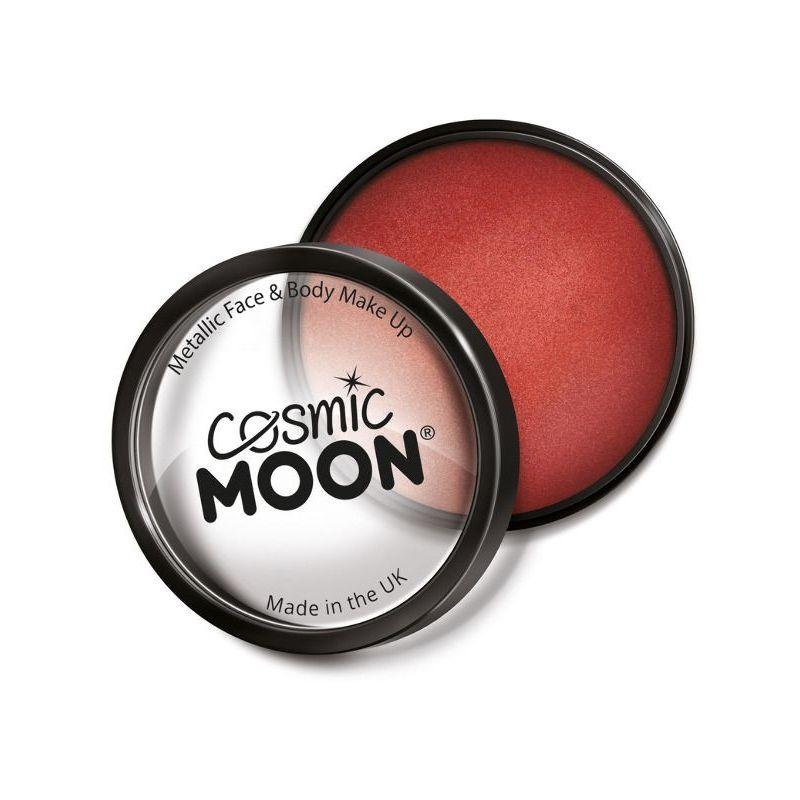 Cosmic Moon Metallic Pro Face Paint Cake Pots Red Smiffys Moon Creations 21684