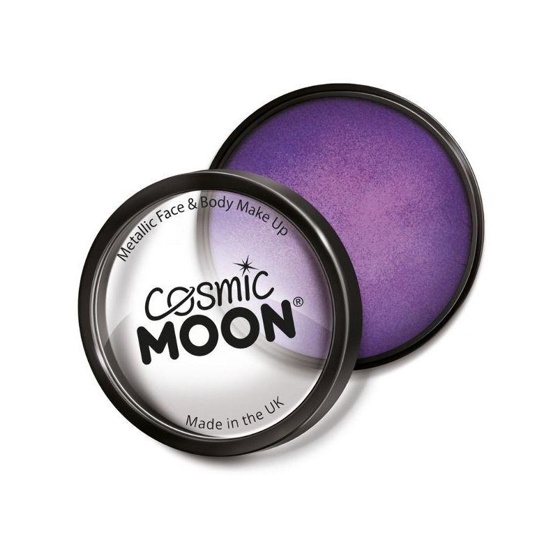 Cosmic Moon Metallic Pro Face Paint Cake Pots Pur Smiffys Moon Creations 21586