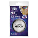 Cosmic Moon Metallic Pro Face Paint Cake Pots Sil Smiffys Moon Creations 21824