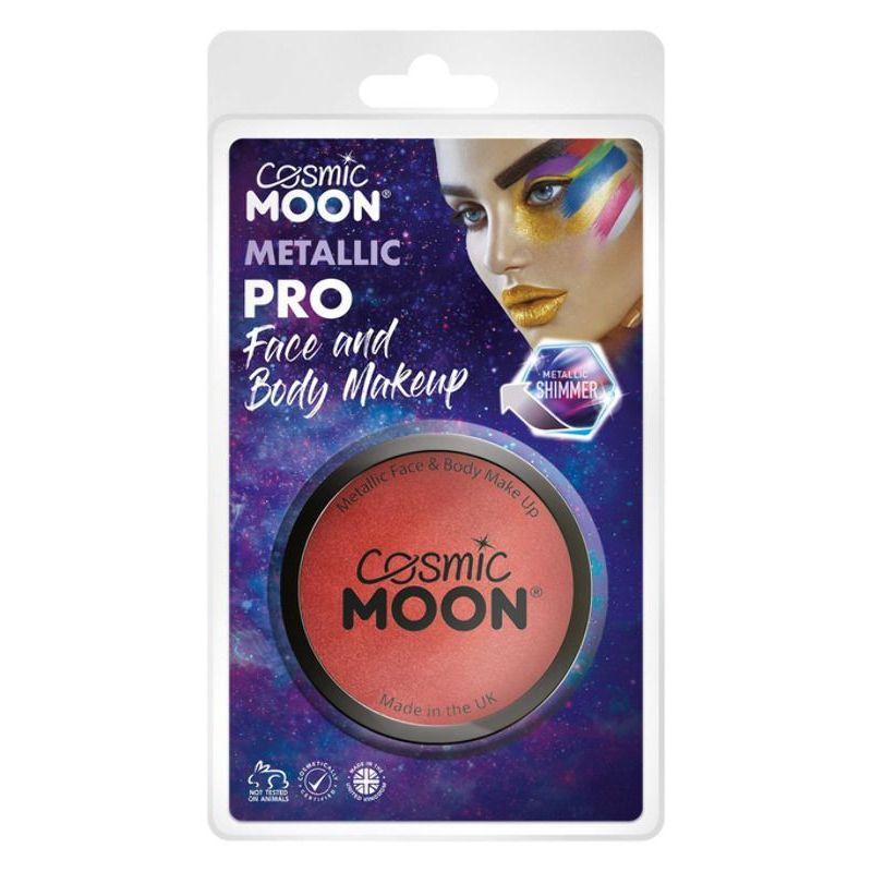 Cosmic Moon Metallic Pro Face Paint Cake pots Red Smiffys Moon Creations 21686