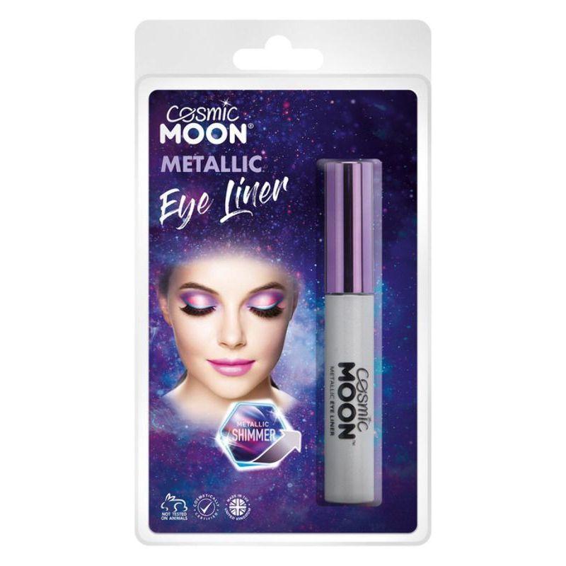 Cosmic Moon Metallic Eye Liner Silver Smiffys Hen & Stag Night Fancy Dress 21825