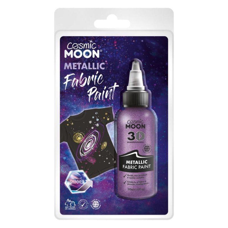 Cosmic Moon Metallic Fabric Paint Purple Smiffys Moon Creations 21582