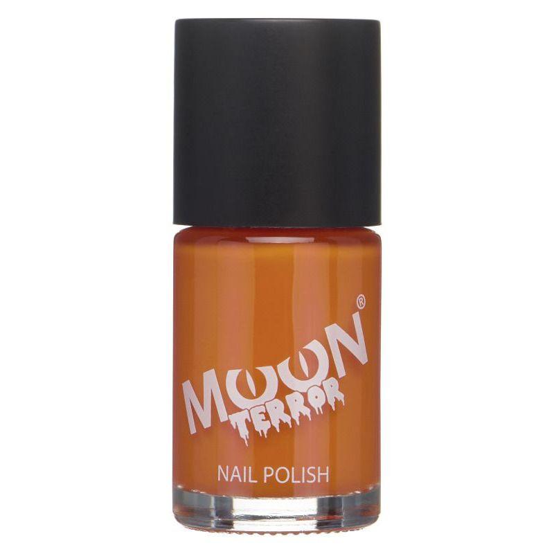 Moon Terror Halloween Nail polish Orange Smiffys Moon Creations 21331