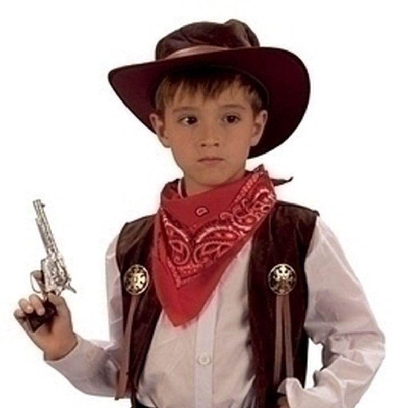 Boys Cowboy Medium cowprint Chaps Childrens Costumes Male Medium 7 9 Years Bristol Novelty Boys Costumes 1617