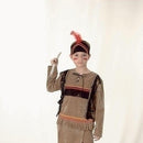 Boys Indian Boy Deluxe Medium Childrens Costumes Male Medium 7 9 Years Bristol Novelty Boys Costumes 1641