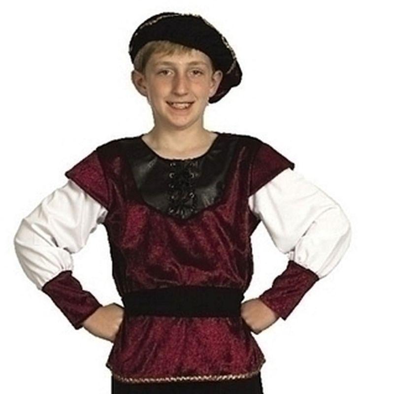 Boys Renaissance Prince Large Childrens Costumes Male Large 9 12 Years Bristol Novelty Boys Costumes 1711