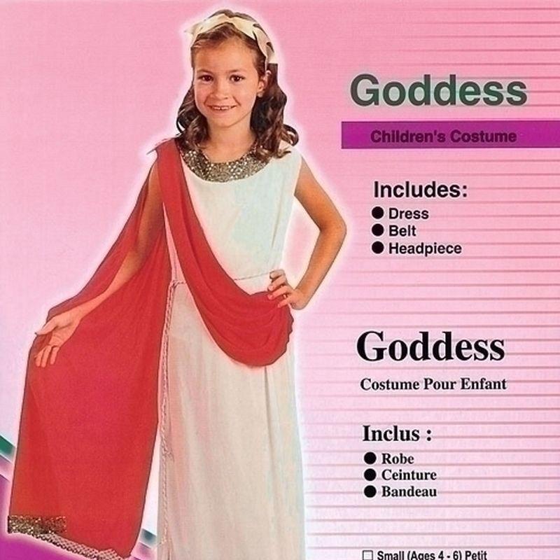 Girls Goddess Large Childrens Costumes Female Large 9 12 Years Bristol Novelty Girls Costumes 5611