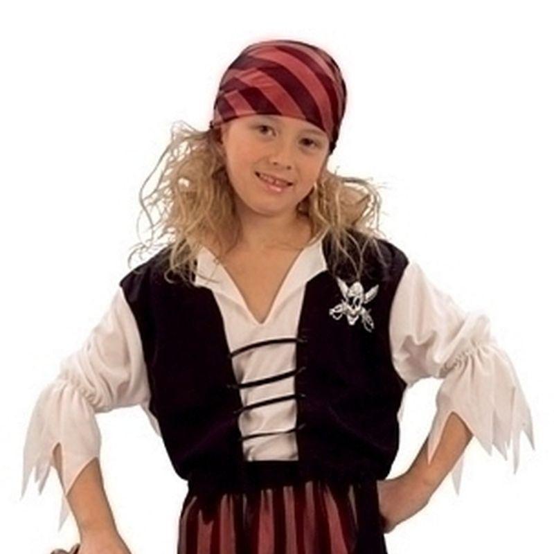Girls Pirate Girl Medium Childrens Costumes Female Medium 7 9 Years Bristol Novelty Girls Costumes 5671