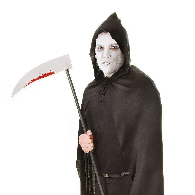 Hooded Cape Black Adult Costume Unisex One Size Bristol Novelty Generic Mens Costumes 6663
