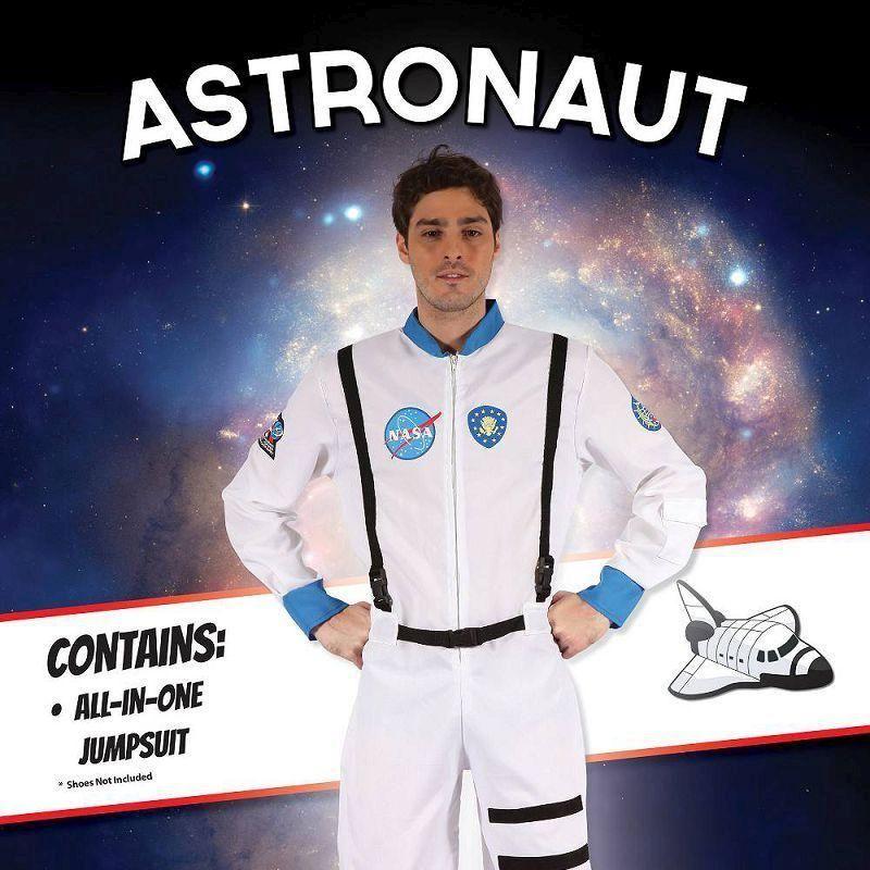 Mens Astronaut Male Adult Costumes Male One Size Bristol Novelty Generic Mens Costumes 7533