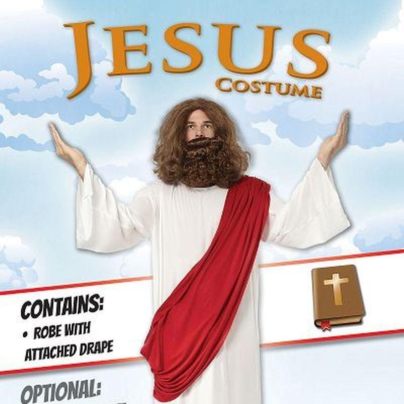 Mens Jesus Adult Costume Male One Size Bristol Novelty Generic Mens Costumes 8042
