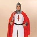 Mens Knight Crusader Plus Size Adult Costumes Male Chest Size 46" 50" Bristol Novelty Generic Mens Costumes 8078