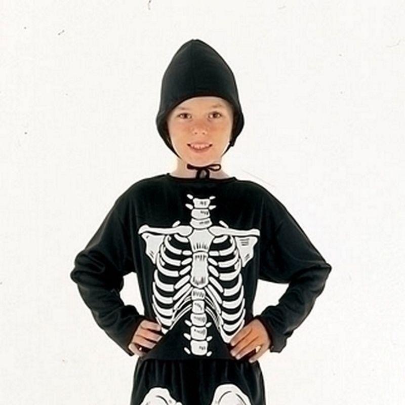 Skeleton Budget Medium Childrens Costumes Unisex Medium 7 9 Years Bristol Novelty Boys Costumes 11122