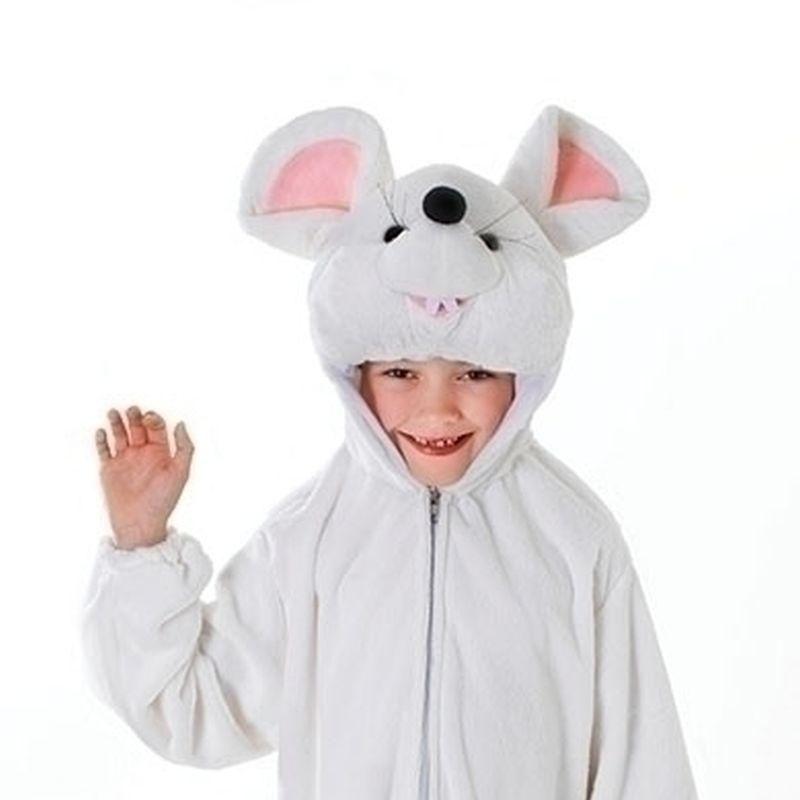 White Mouse Medium Childrens Costumes Unisex Medium Bristol Novelty Boys Costumes 12590