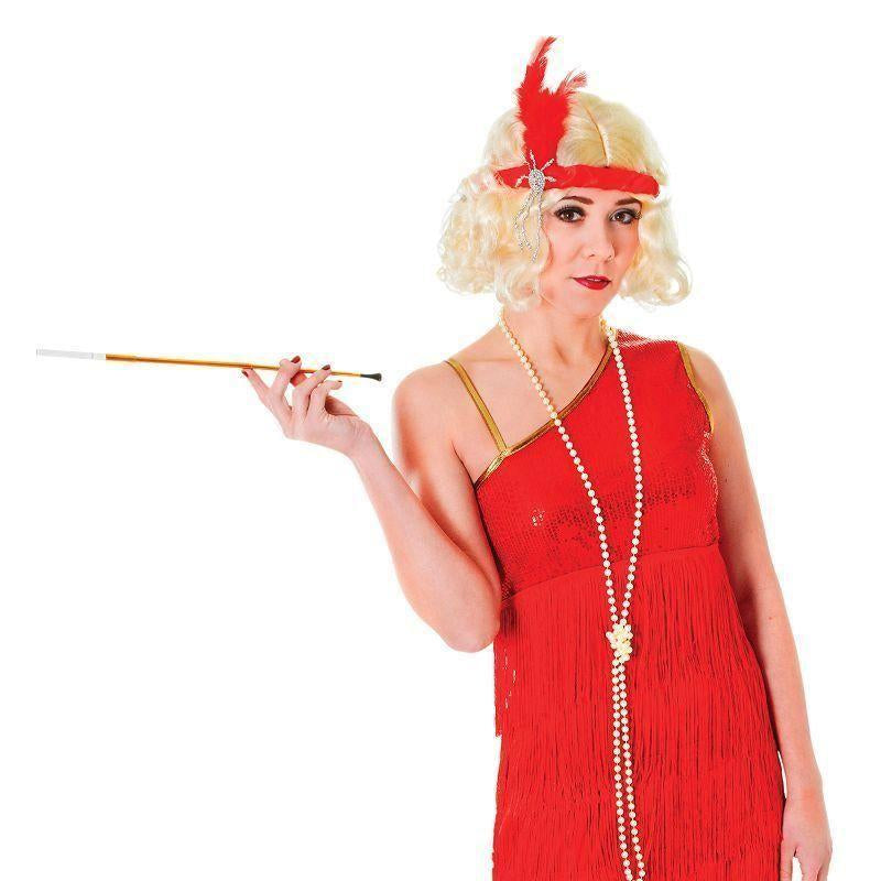 Womens Flapper Dres Ruby Adult Costumes Female One Size Bristol Novelty Generic Ladies Costumes 13104